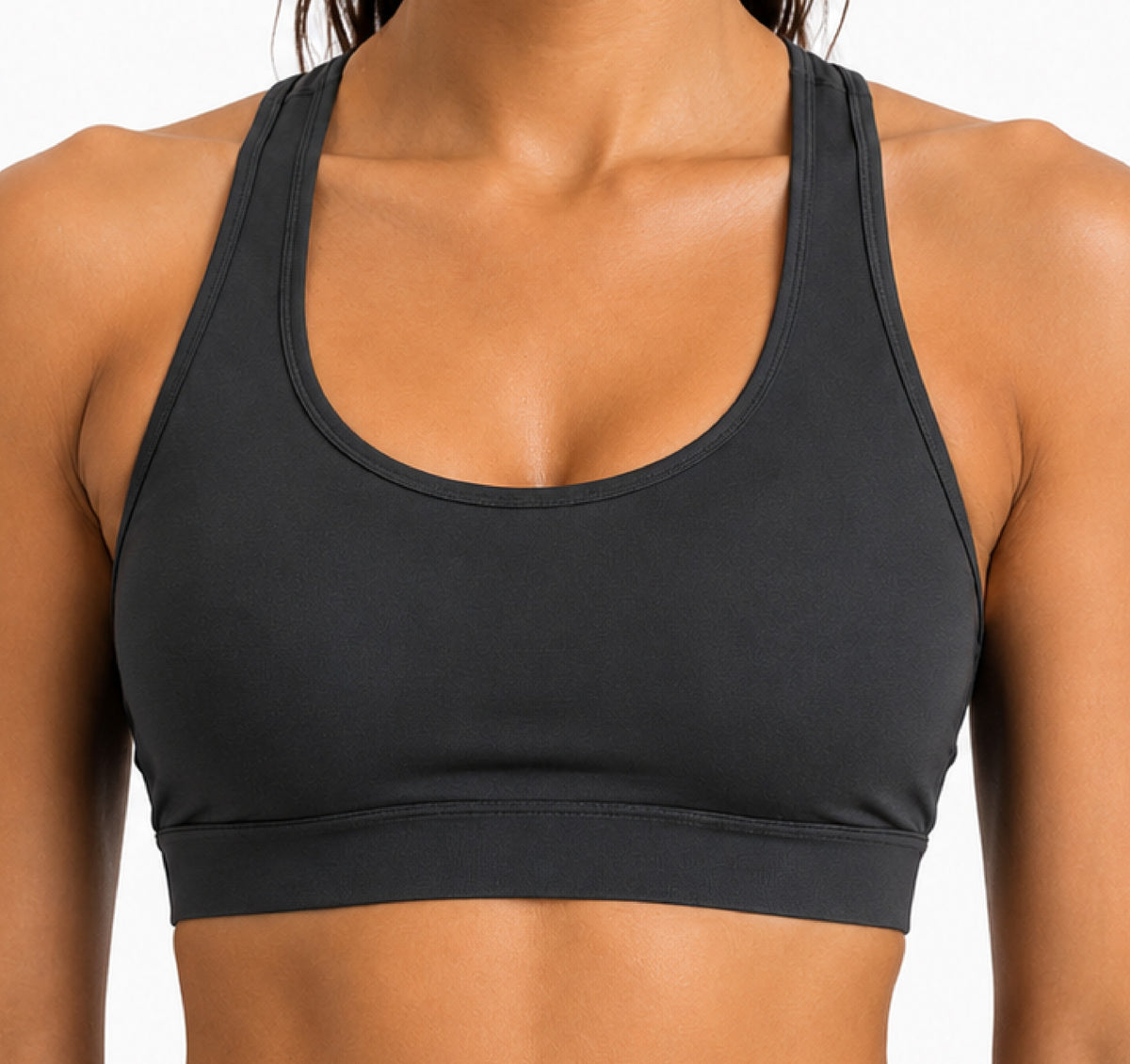 GG Cross Bra Grey