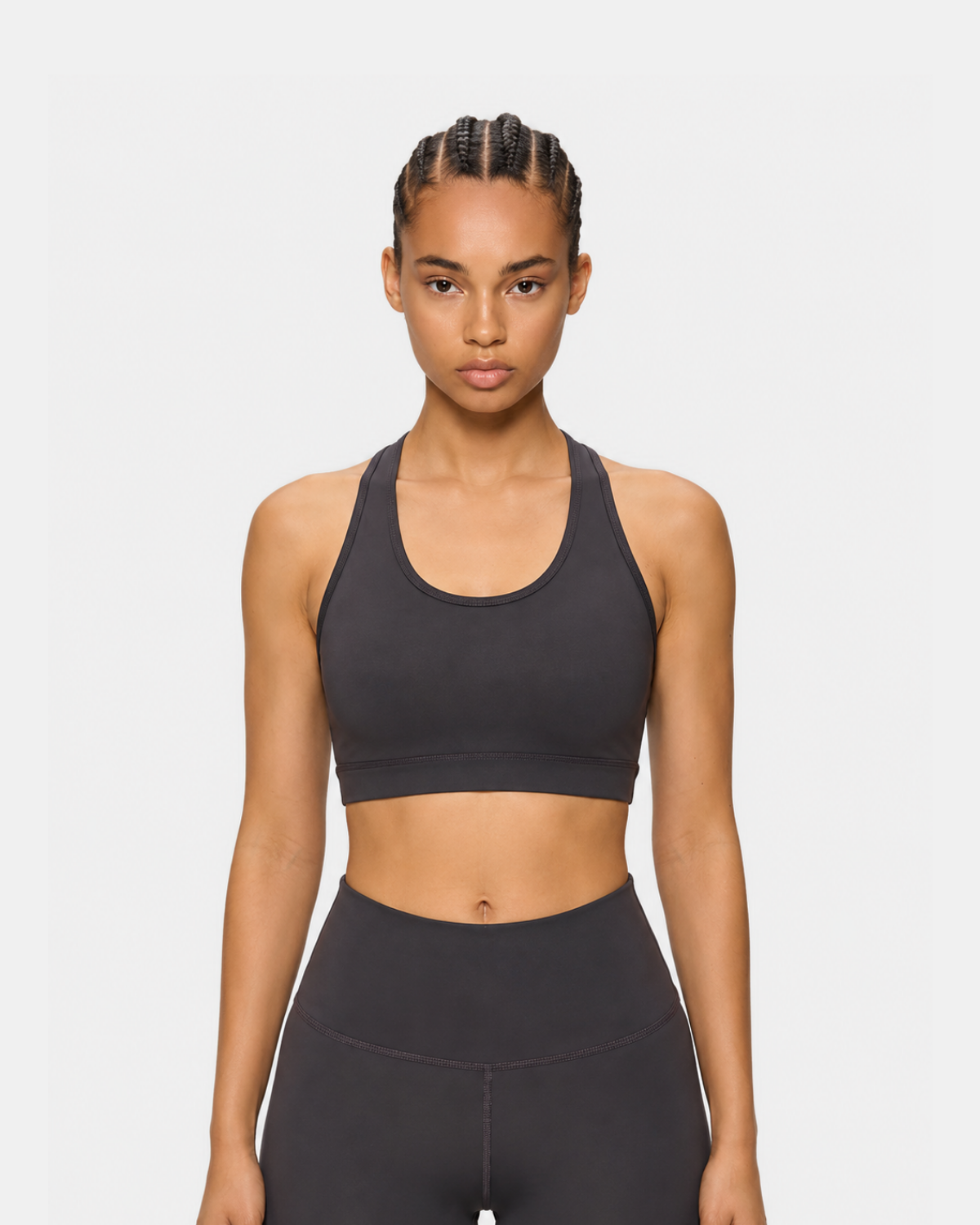 Solara Cross Bra D Grey