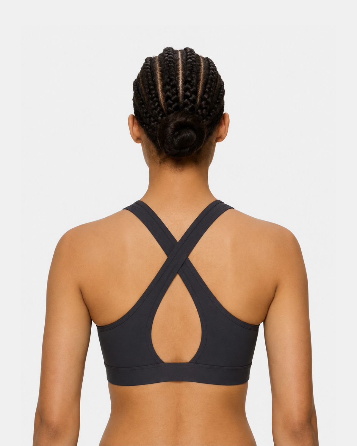 Solara Cross Bra D Grey