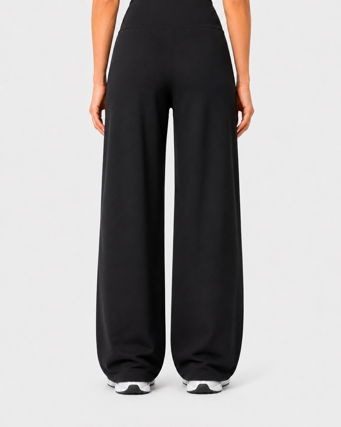 Zylara Relaxed Pants Black