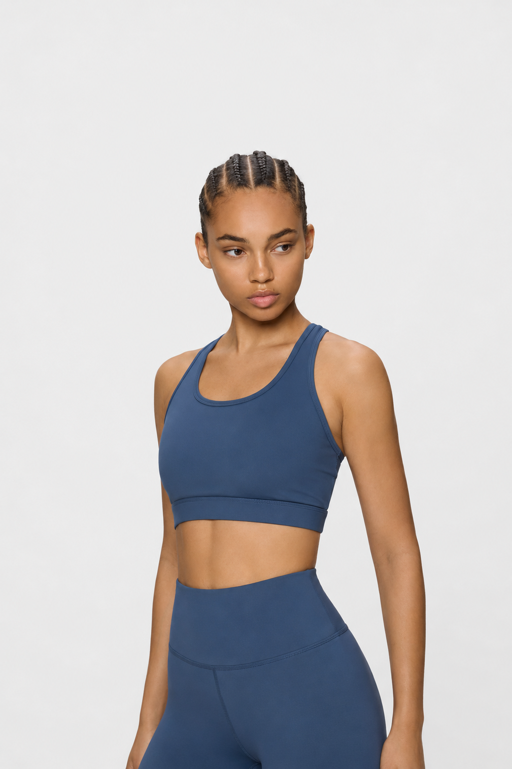 Solara Cross Bra Indigo