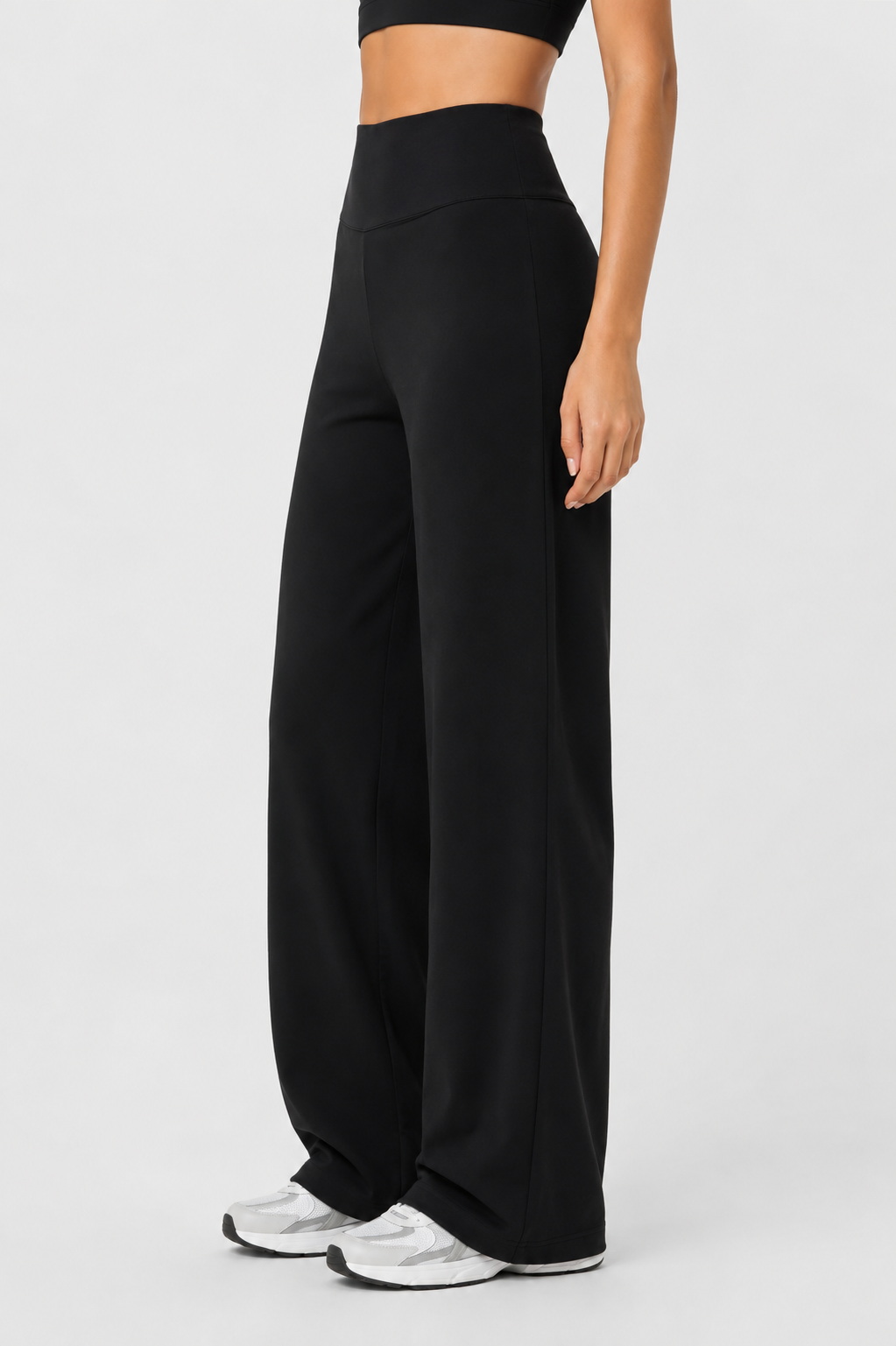 Zylara Relaxed Pants Black