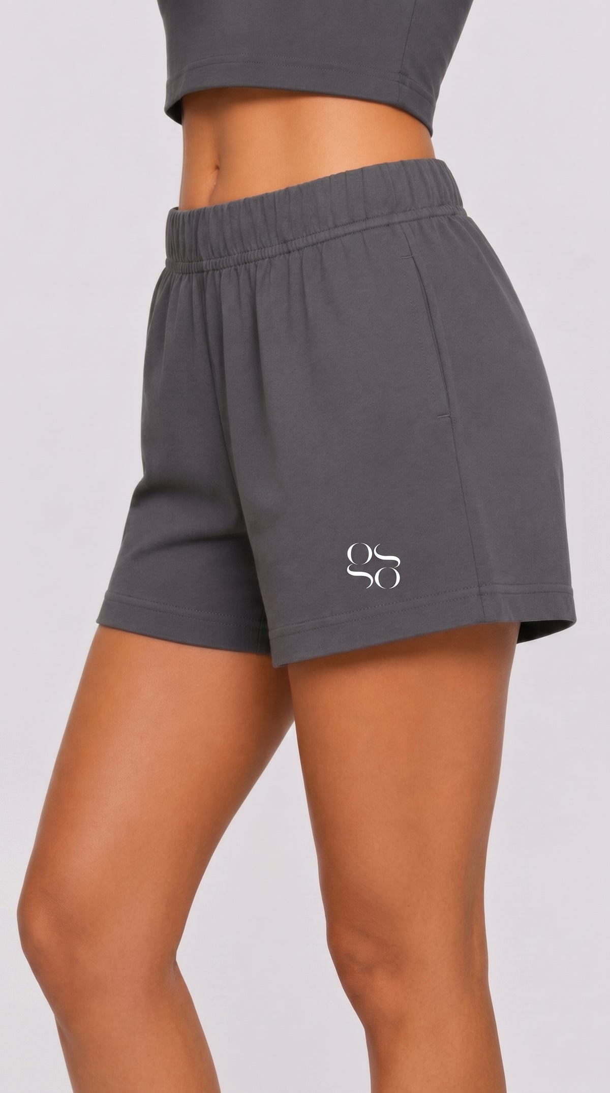GG Shorts  Grey