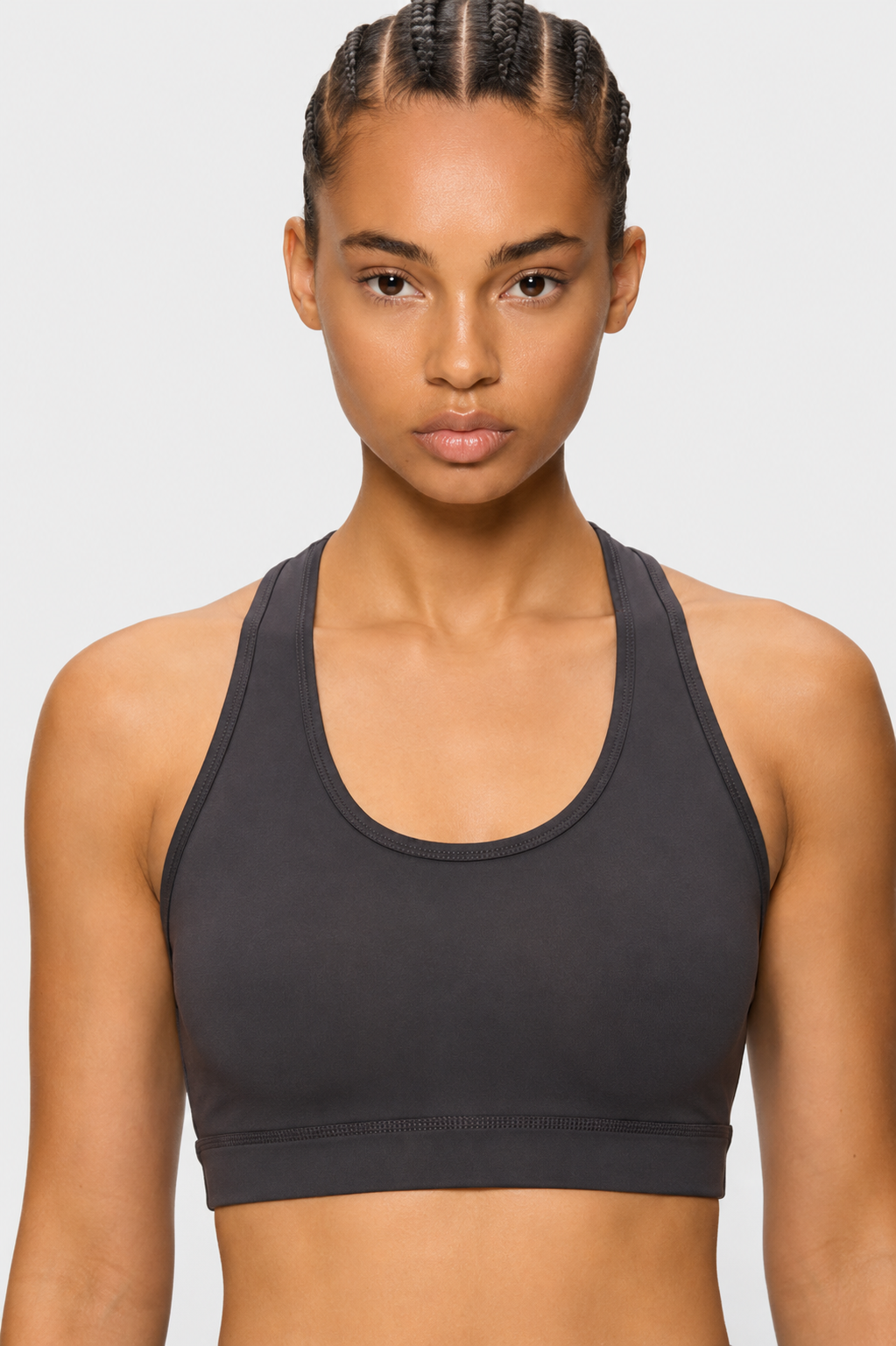 Solara Cross Bra D Grey