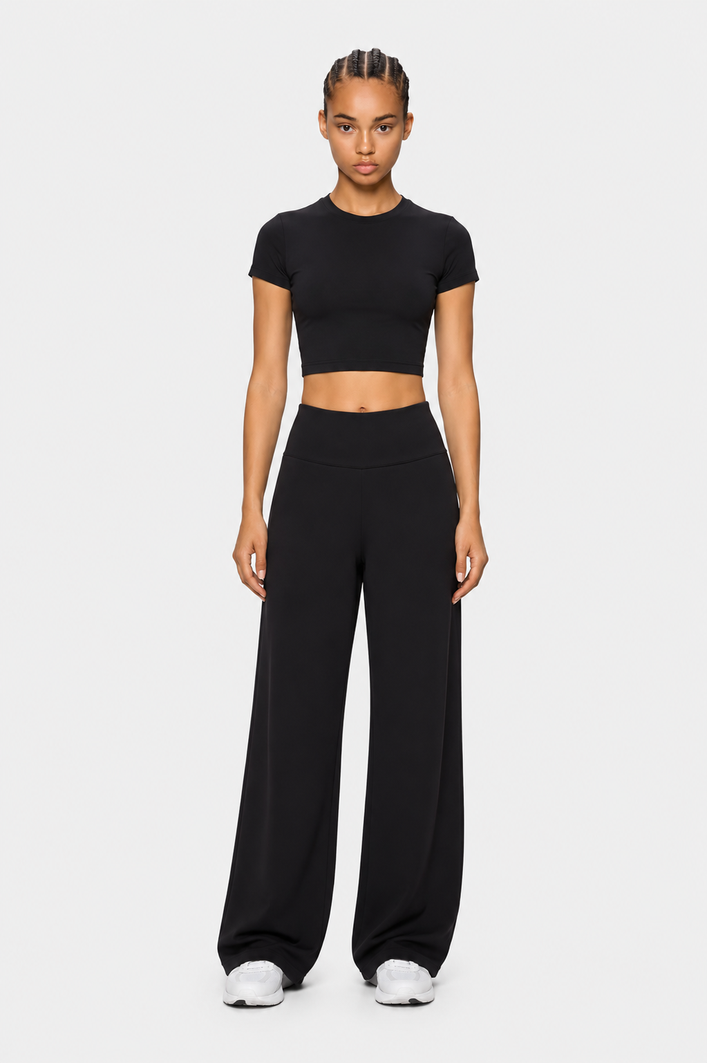 Zylara Relaxed Pants Black