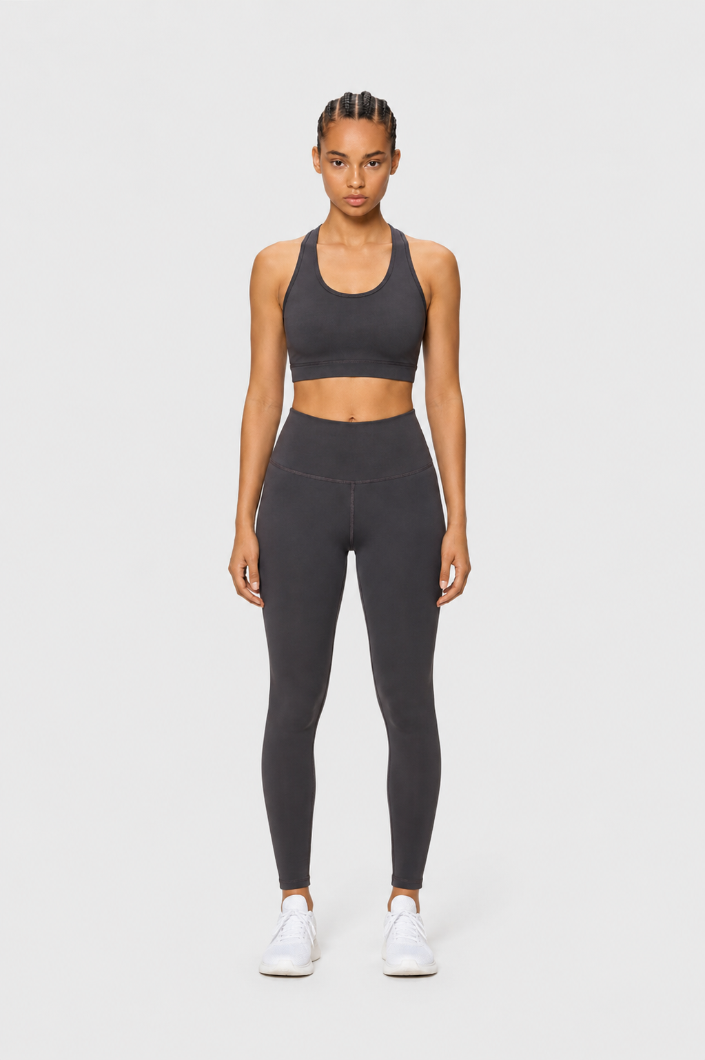 Solara Cross Bra D Grey