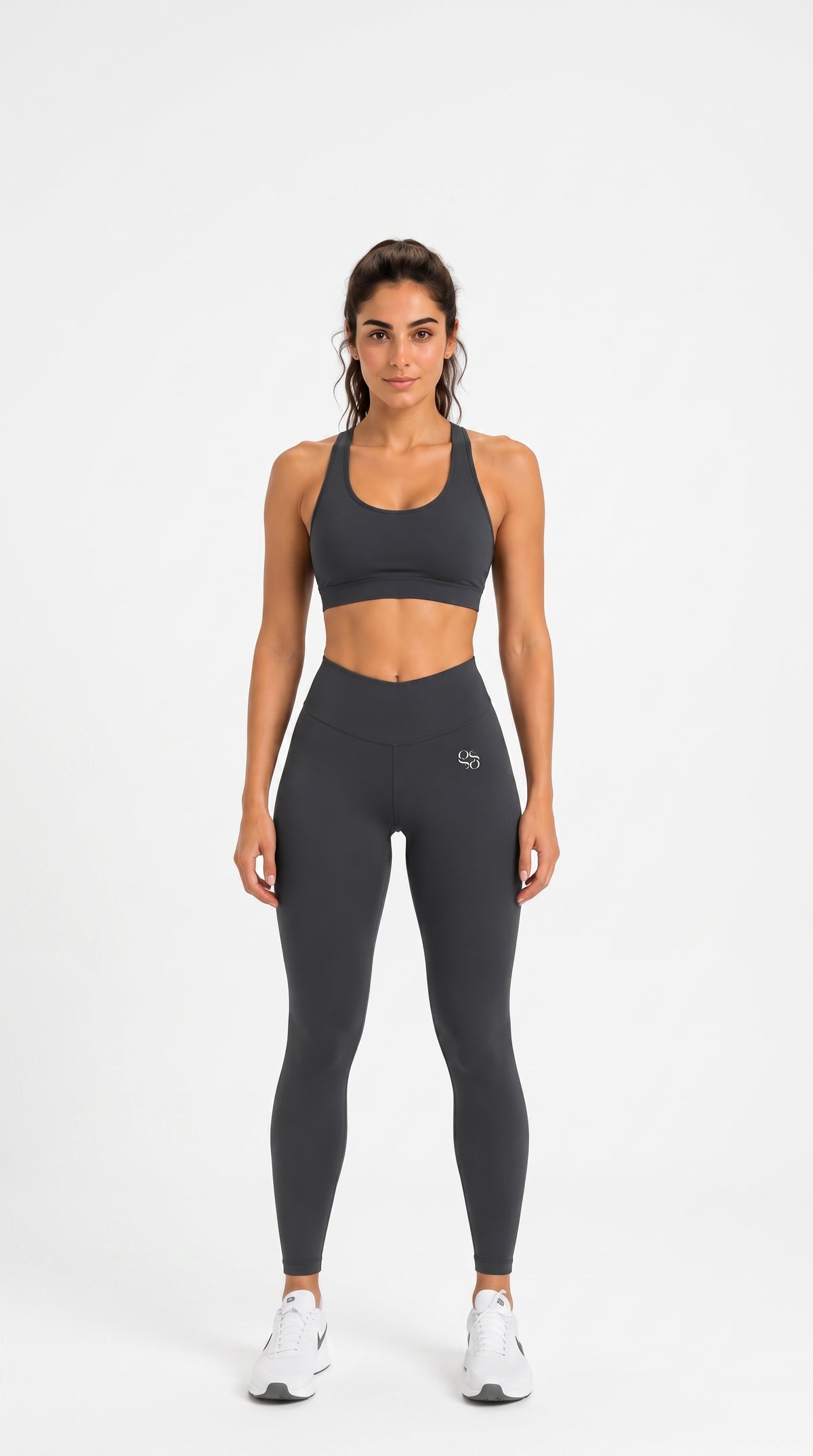 GG Cross Bra Grey