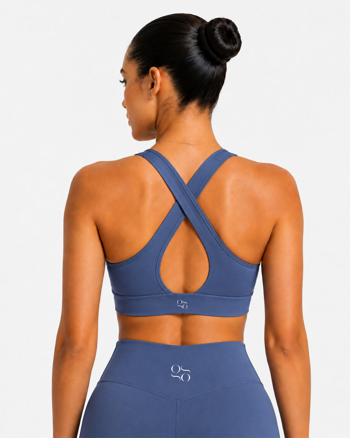 GG Cross Bra Indigo